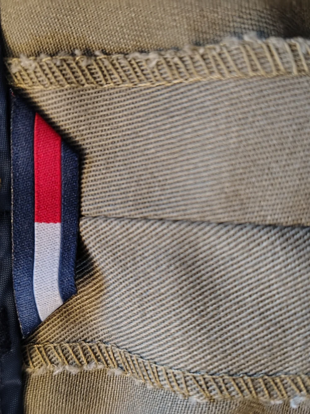 Tommy Hilfiger Men's Olive/Tan Dress Pants